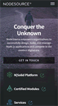 Mobile Screenshot of nodesource.com